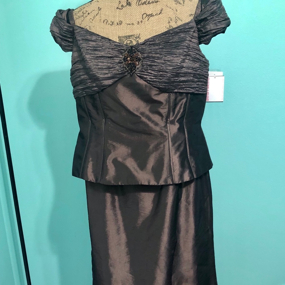 David’s Bridal Evening Gown NWT